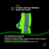 Faixa Refletiva 50mm - Para Roupas e Uniformes - Fita De Gorgurão - Image 2