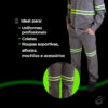 Faixa Refletiva 50mm - Para Roupas e Uniformes - Fita De Gorgurão - Image 3